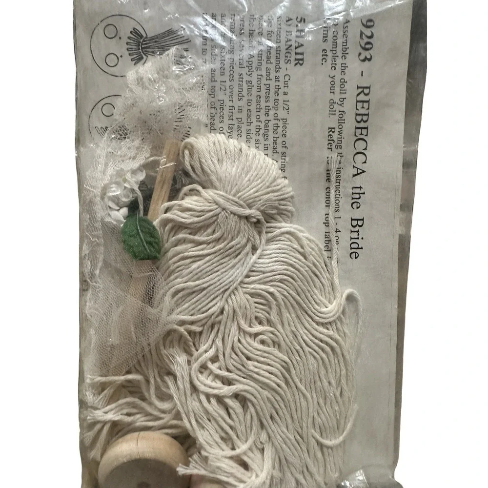 Mini Mop Doll Kit #9293 Rebecca - Finishes 8